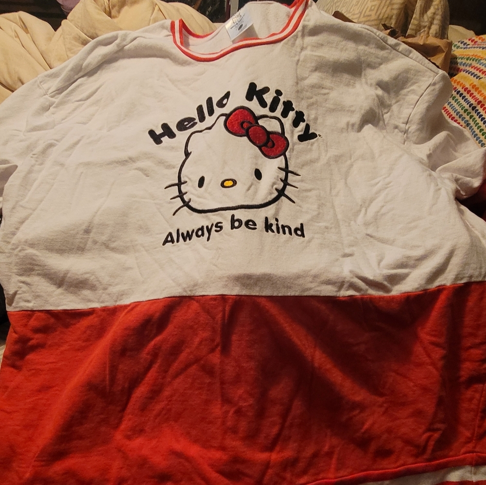 Hello kitty sweater plus sized 2 2xl from BoxLunch  by Sanrio